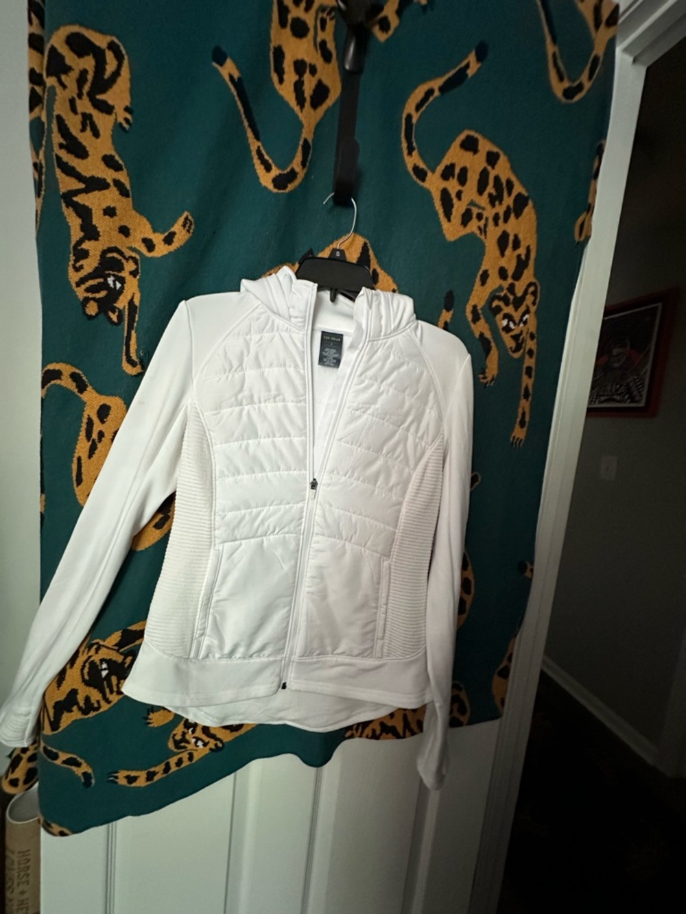 Tek Gear | Women's White Quilted Hooded Jacket